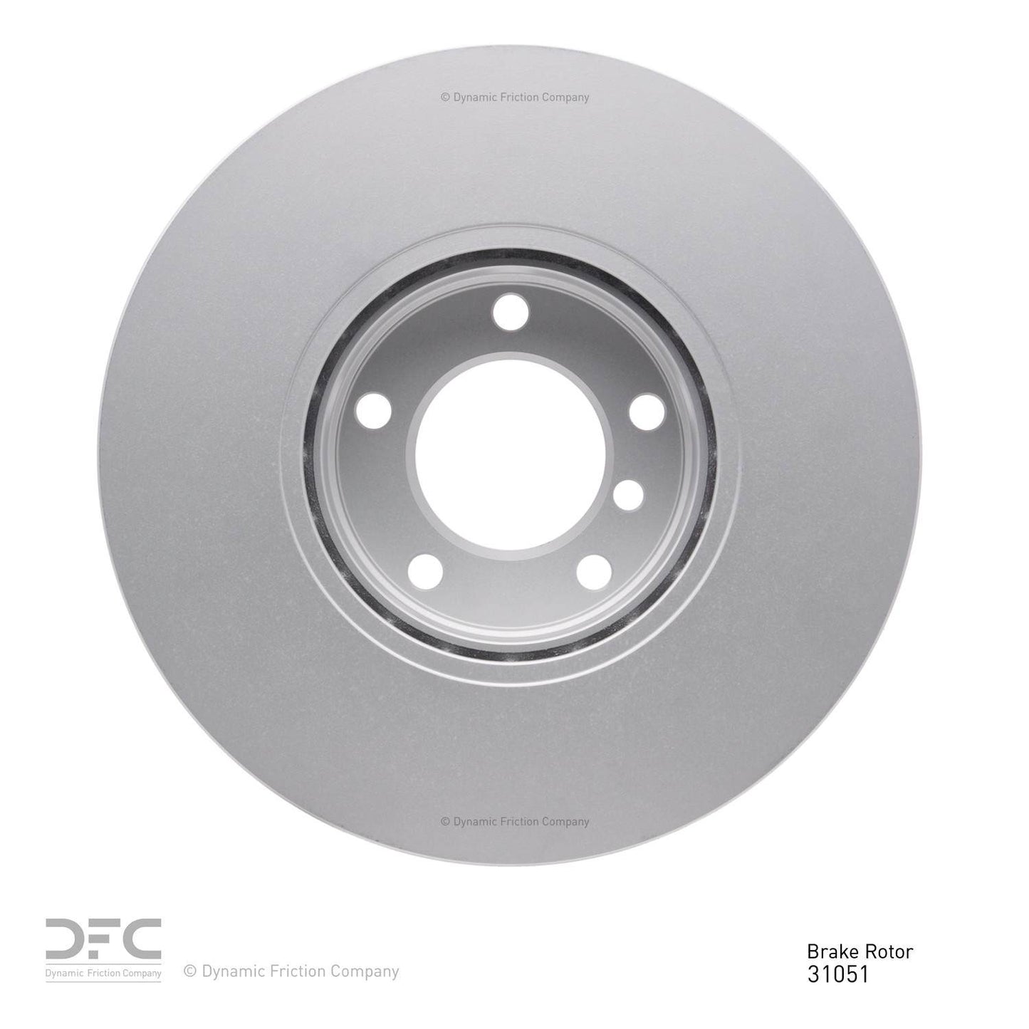 Dynamic Friction Company Disc Brake Rotor 604-31051