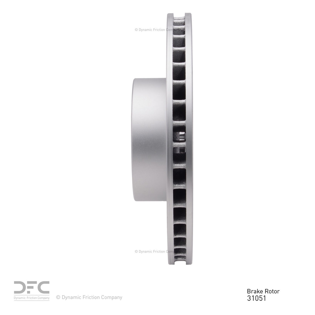 Dynamic Friction Company Disc Brake Rotor 604-31051