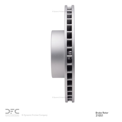 Dynamic Friction Company Disc Brake Rotor 604-31051