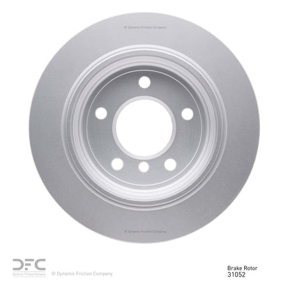 Dynamic Friction Company Disc Brake Rotor 604-31052