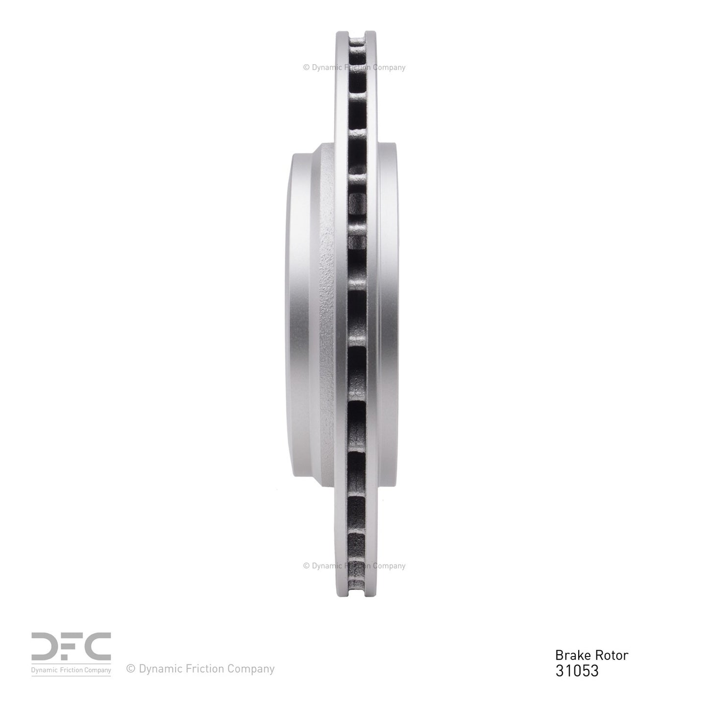Dynamic Friction Company Disc Brake Rotor 604-31053