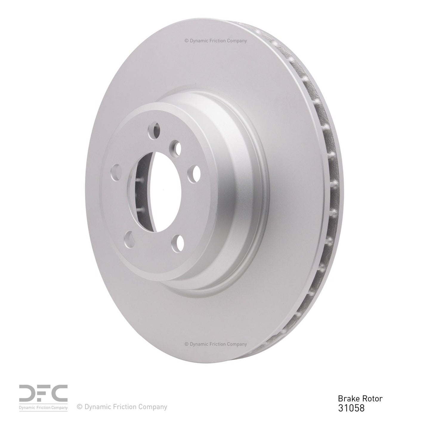 Dynamic Friction Company Disc Brake Rotor 604-31058