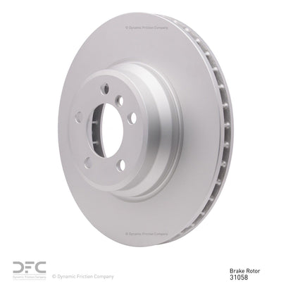 Dynamic Friction Company Disc Brake Rotor 604-31058