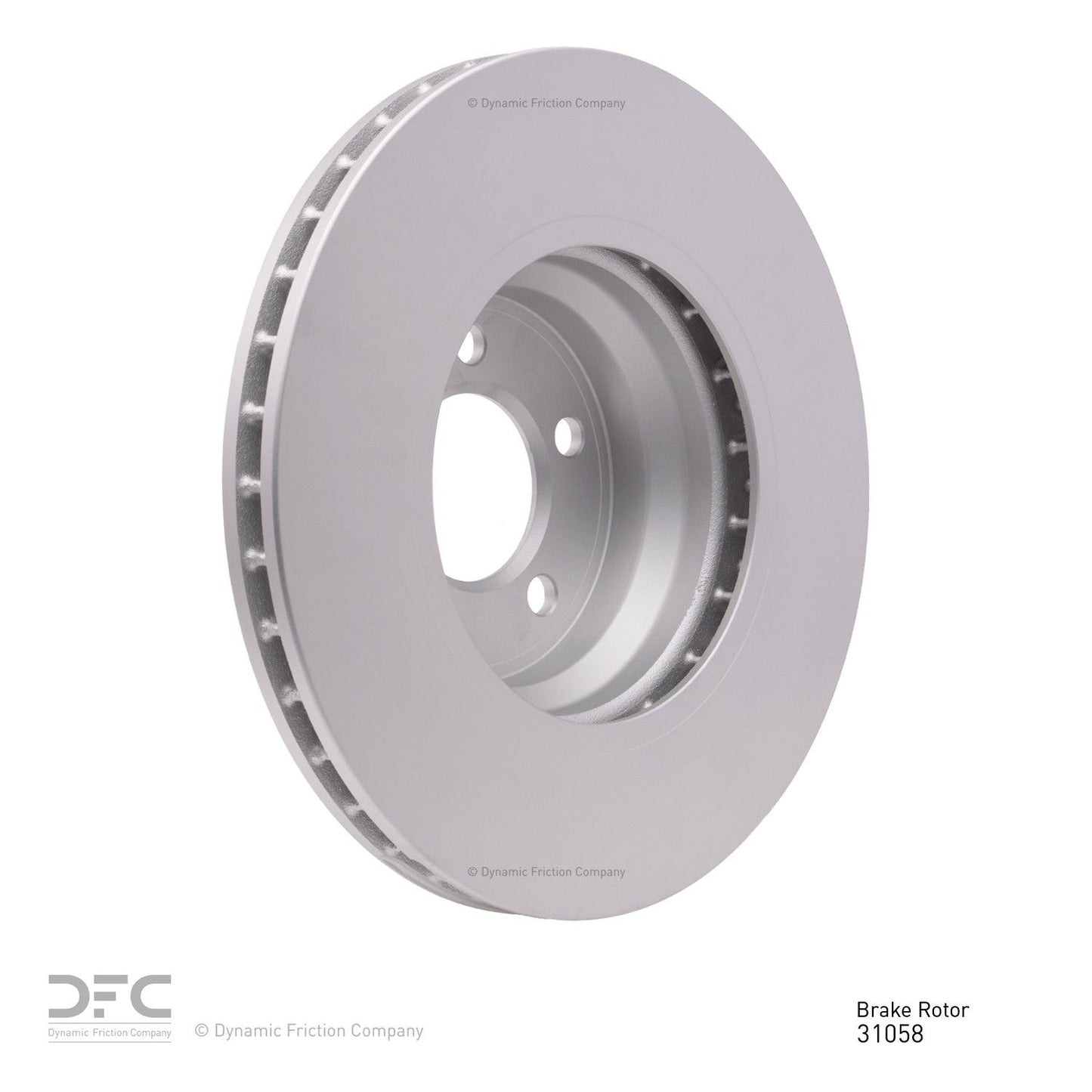 Dynamic Friction Company Disc Brake Rotor 604-31058