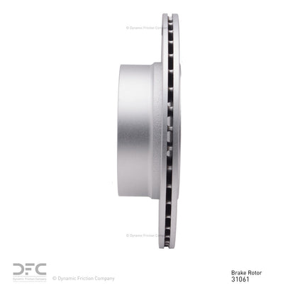 Dynamic Friction Company Disc Brake Rotor 604-31061