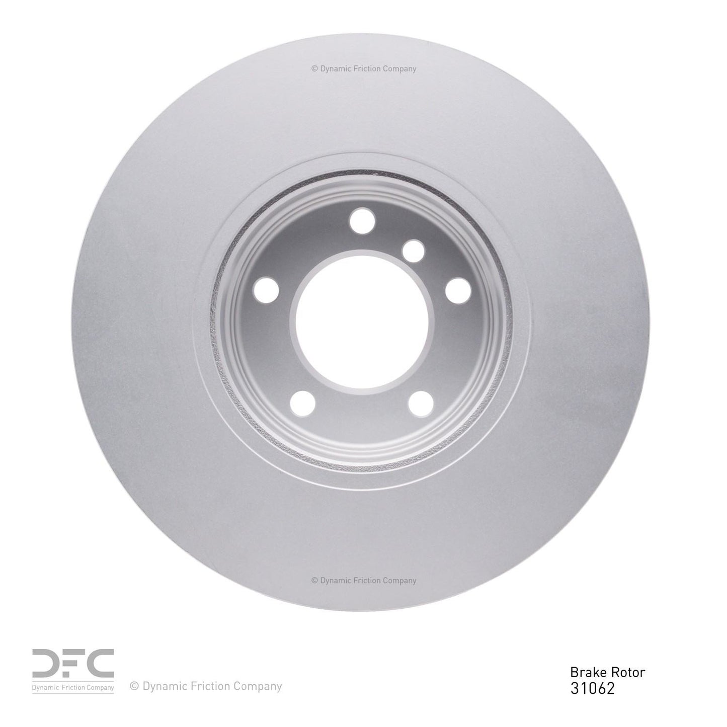 Dynamic Friction Company Disc Brake Rotor 604-31062
