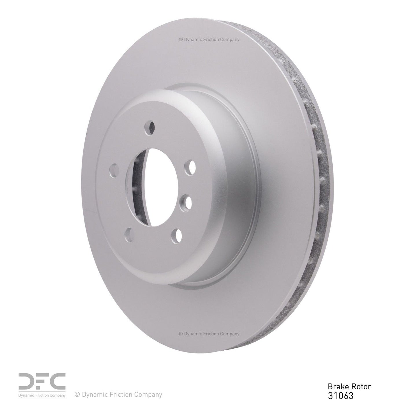 Dynamic Friction Company Disc Brake Rotor 604-31063