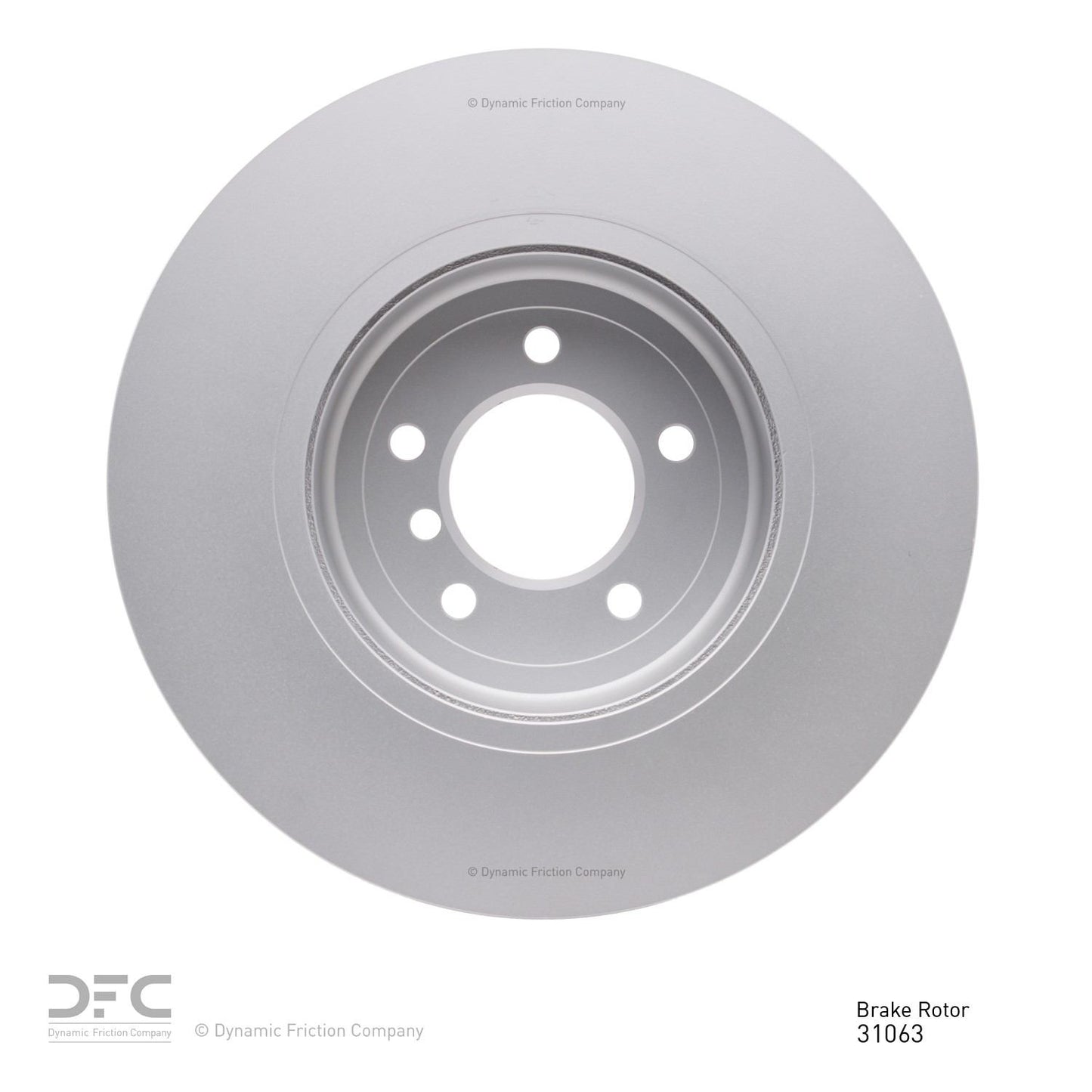 Dynamic Friction Company Disc Brake Rotor 604-31063