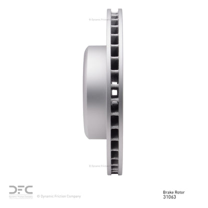 Dynamic Friction Company Disc Brake Rotor 604-31063