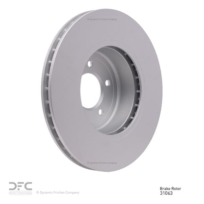 Dynamic Friction Company Disc Brake Rotor 604-31063