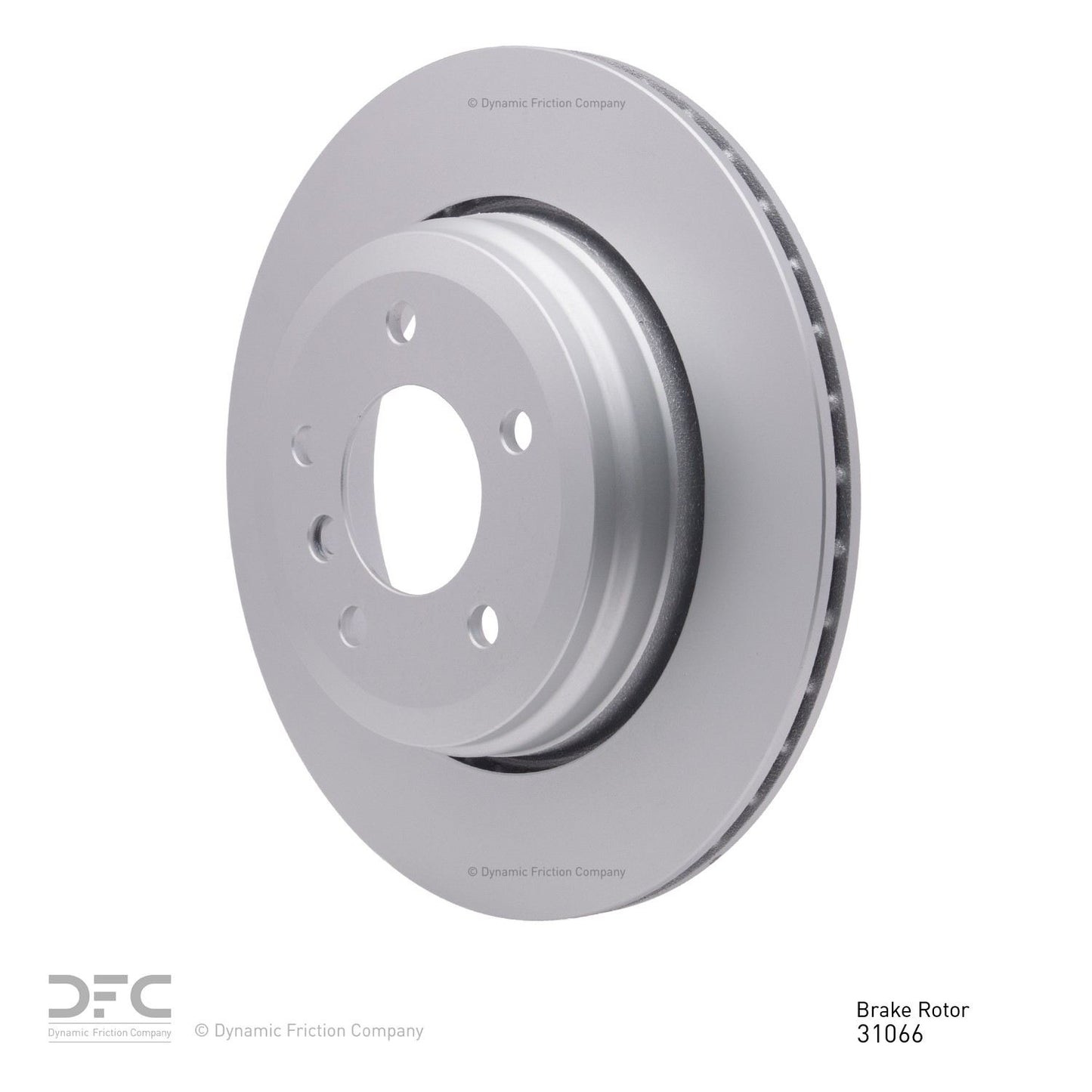 Dynamic Friction Company Disc Brake Rotor 604-31066