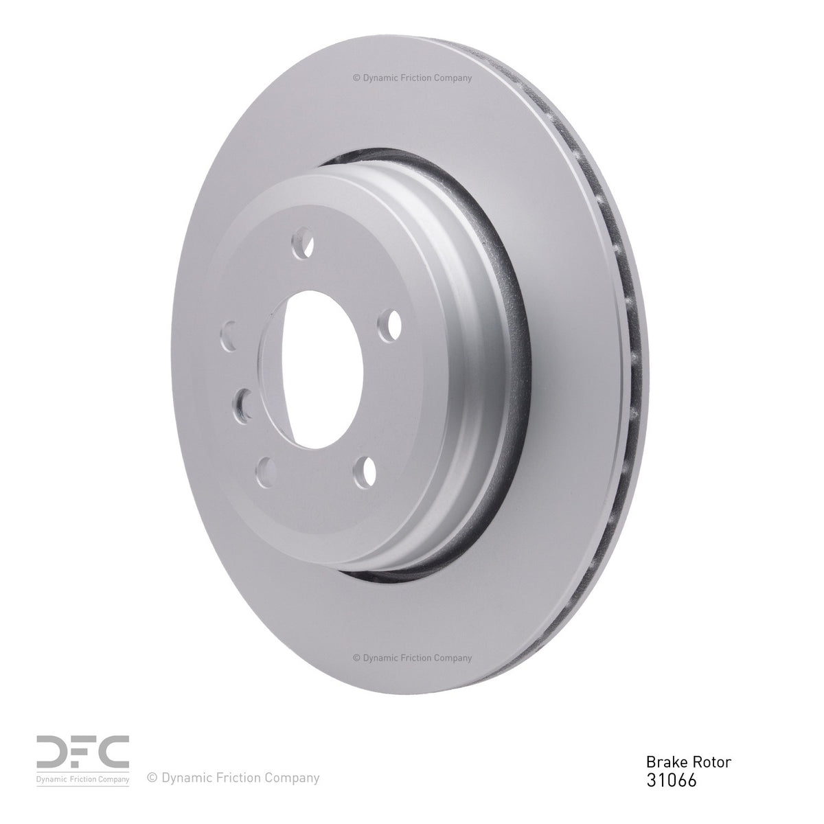 Dynamic Friction Company Disc Brake Rotor 604-31066