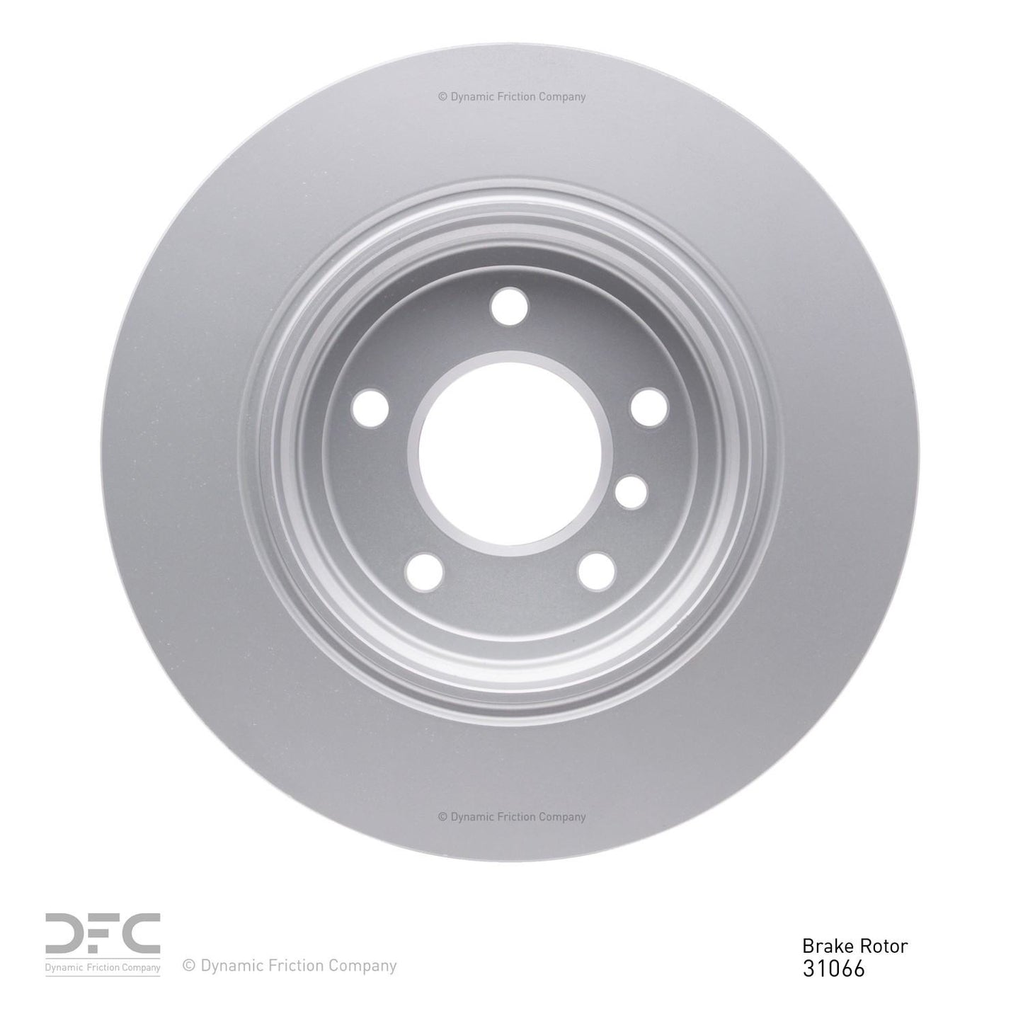 Dynamic Friction Company Disc Brake Rotor 604-31066