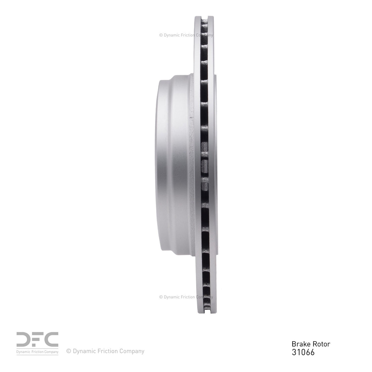 Dynamic Friction Company Disc Brake Rotor 604-31066