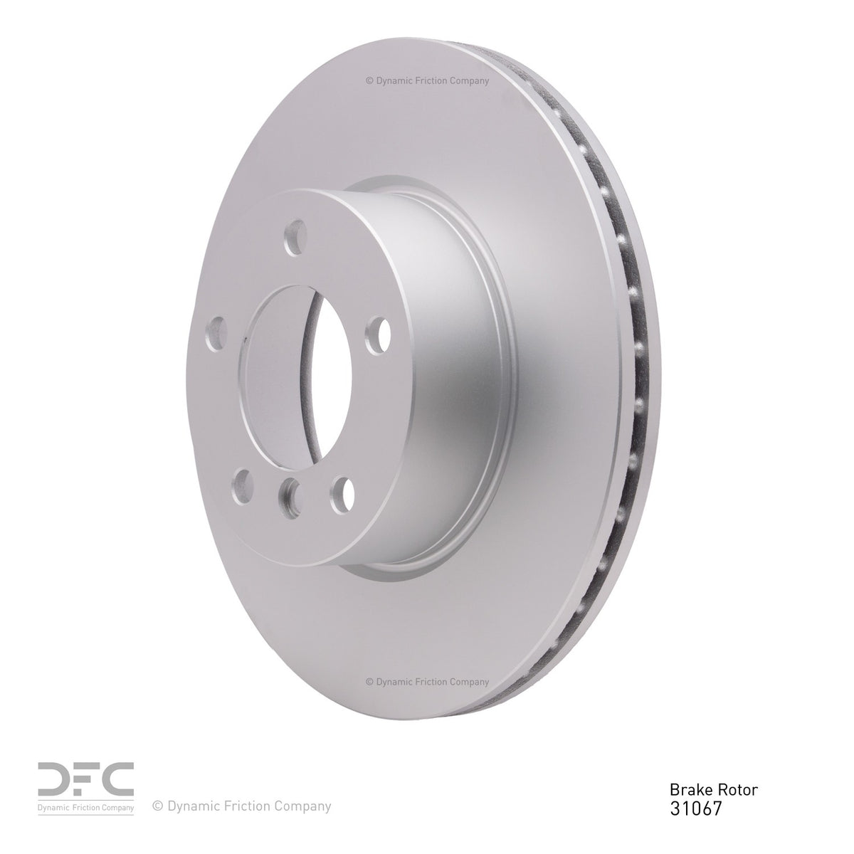 Dynamic Friction Company Disc Brake Rotor 604-31067