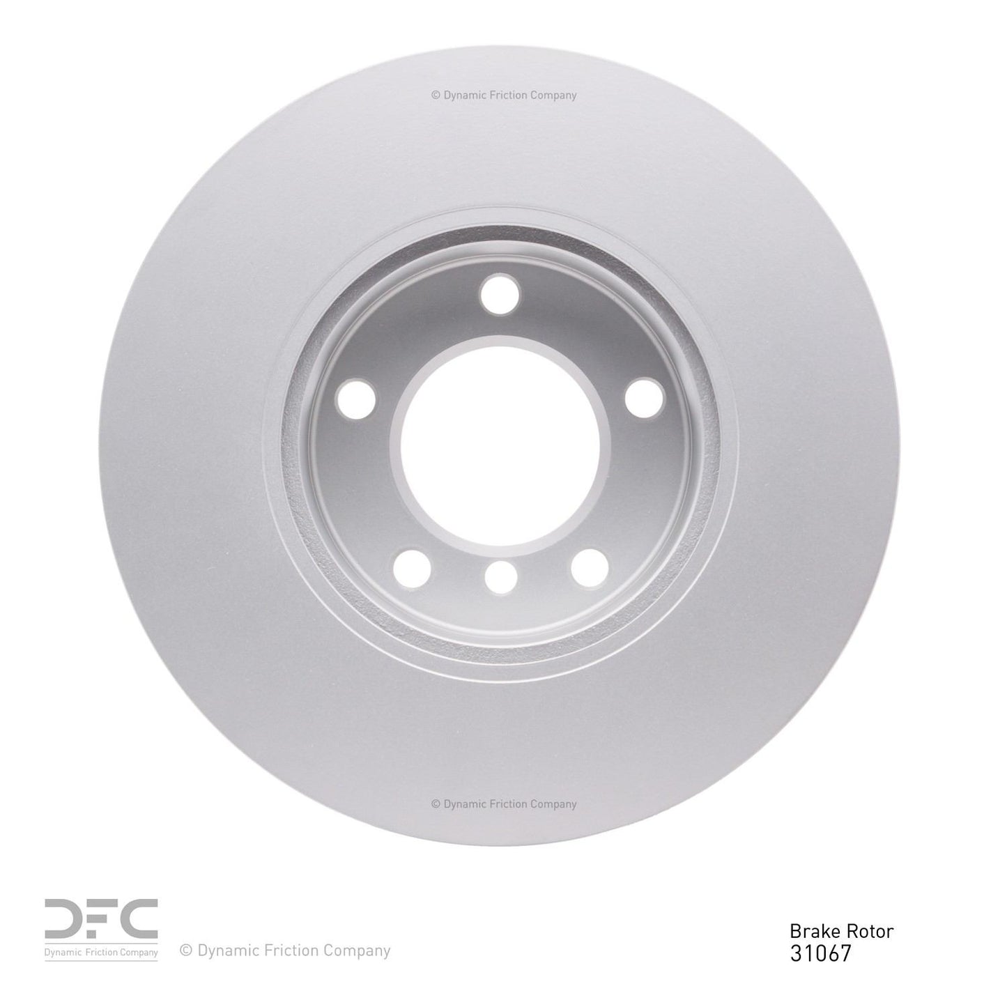 Dynamic Friction Company Disc Brake Rotor 604-31067