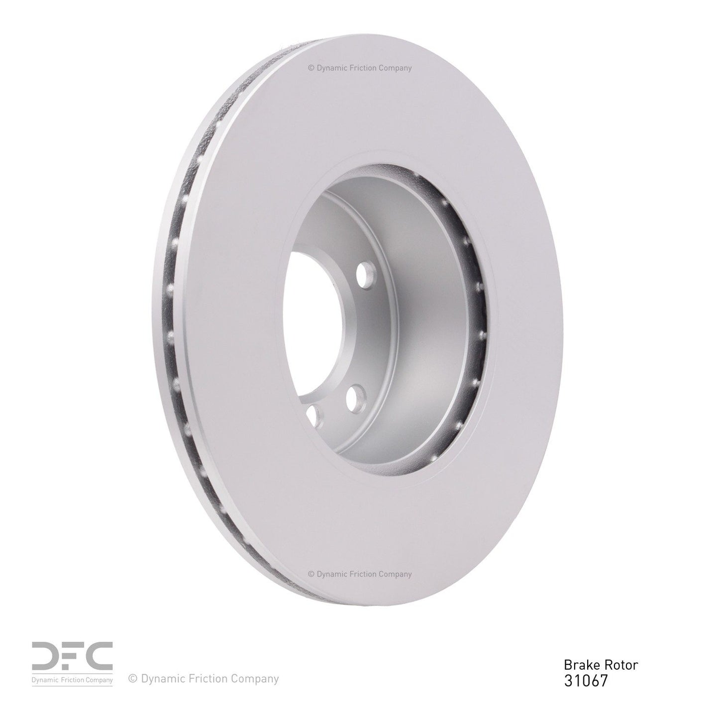 Dynamic Friction Company Disc Brake Rotor 604-31067