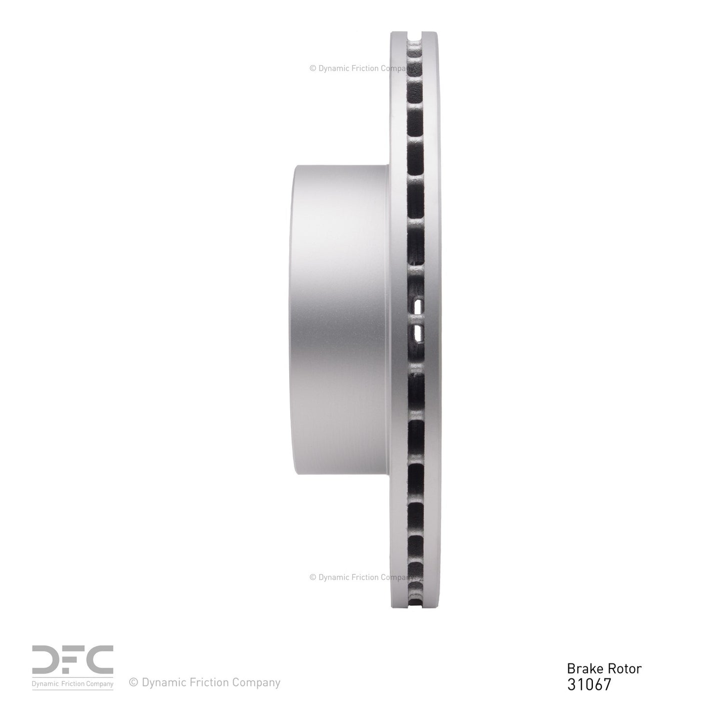 Dynamic Friction Company Disc Brake Rotor 604-31067