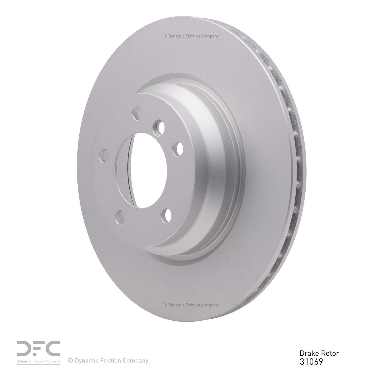 Dynamic Friction Company Disc Brake Rotor 604-31069