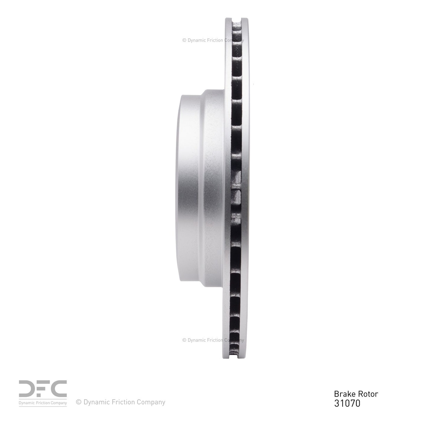 Dynamic Friction Company Disc Brake Rotor 604-31070