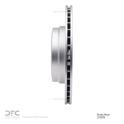 Dynamic Friction Company Disc Brake Rotor 604-31070