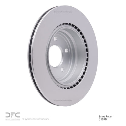 Dynamic Friction Company Disc Brake Rotor 604-31070