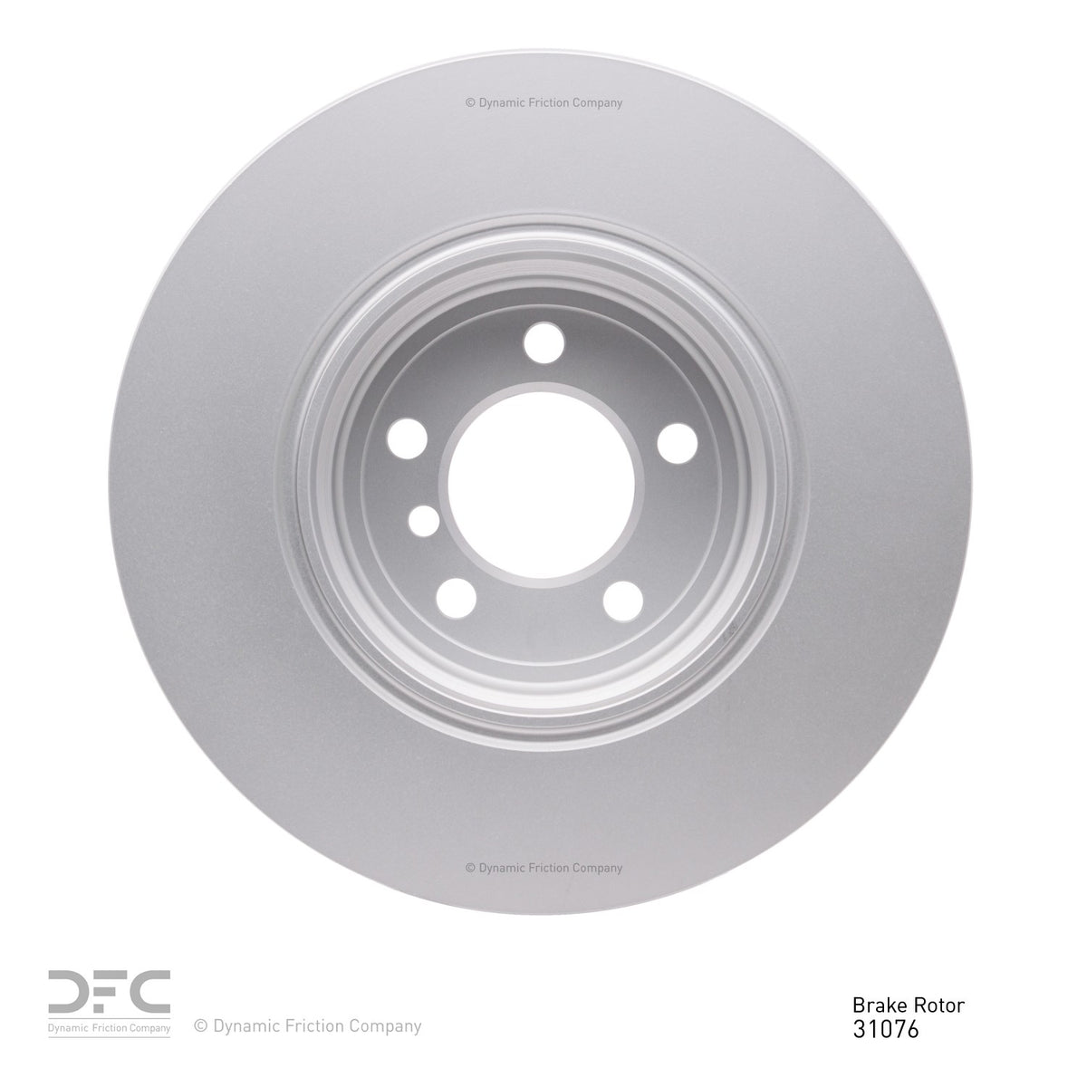 Dynamic Friction Company Disc Brake Rotor 604-31076
