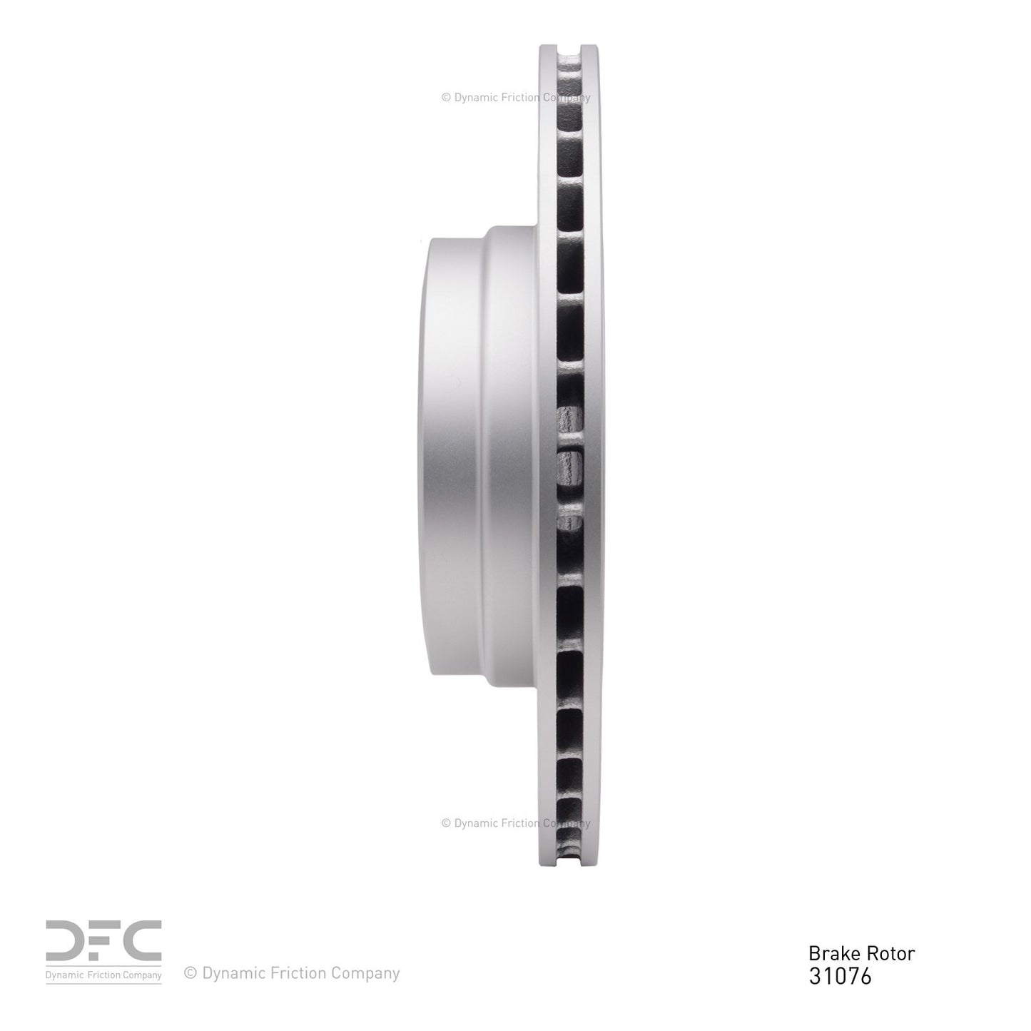 Dynamic Friction Company Disc Brake Rotor 604-31076