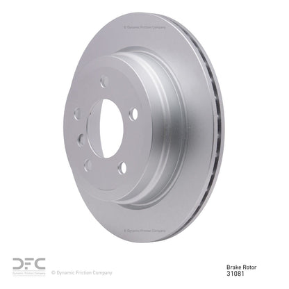 Dynamic Friction Company Disc Brake Rotor 604-31081