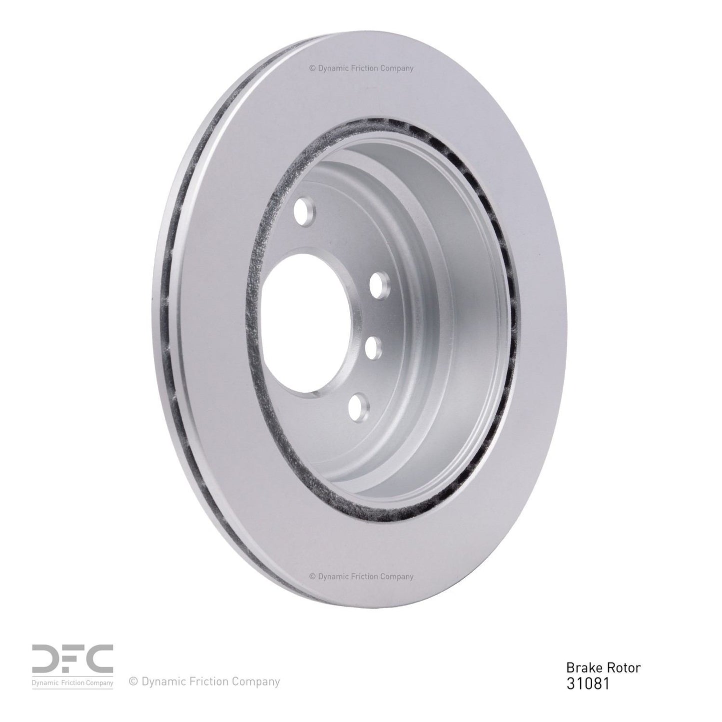 Dynamic Friction Company Disc Brake Rotor 604-31081