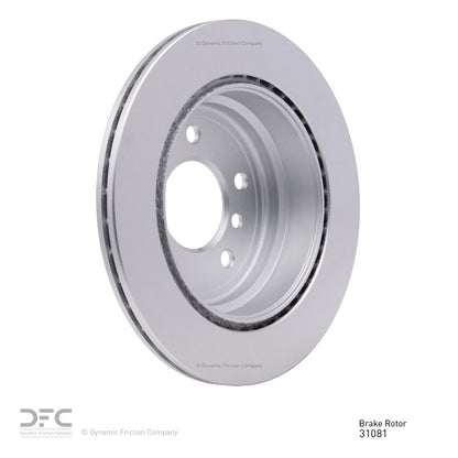 Dynamic Friction Company Disc Brake Rotor 604-31081