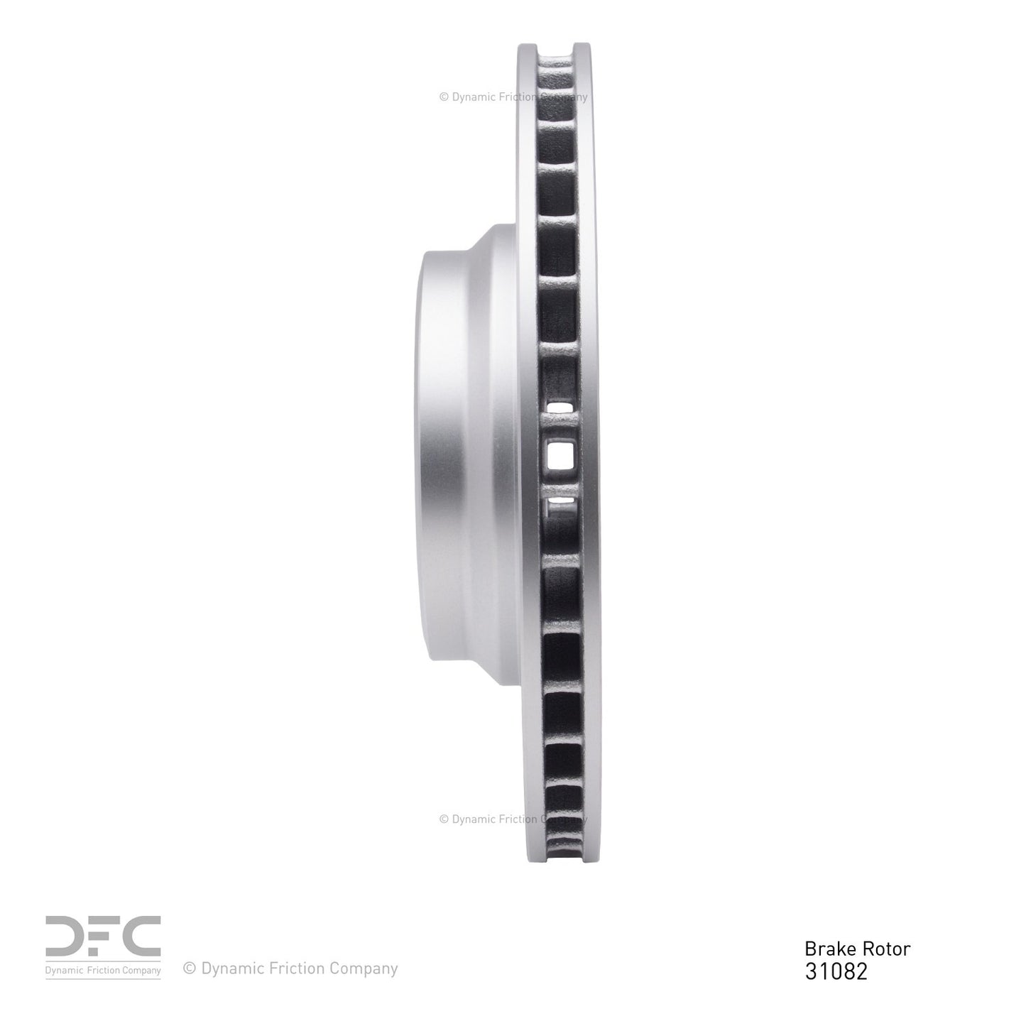 Dynamic Friction Company Disc Brake Rotor 604-31082