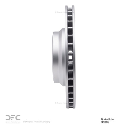 Dynamic Friction Company Disc Brake Rotor 604-31082