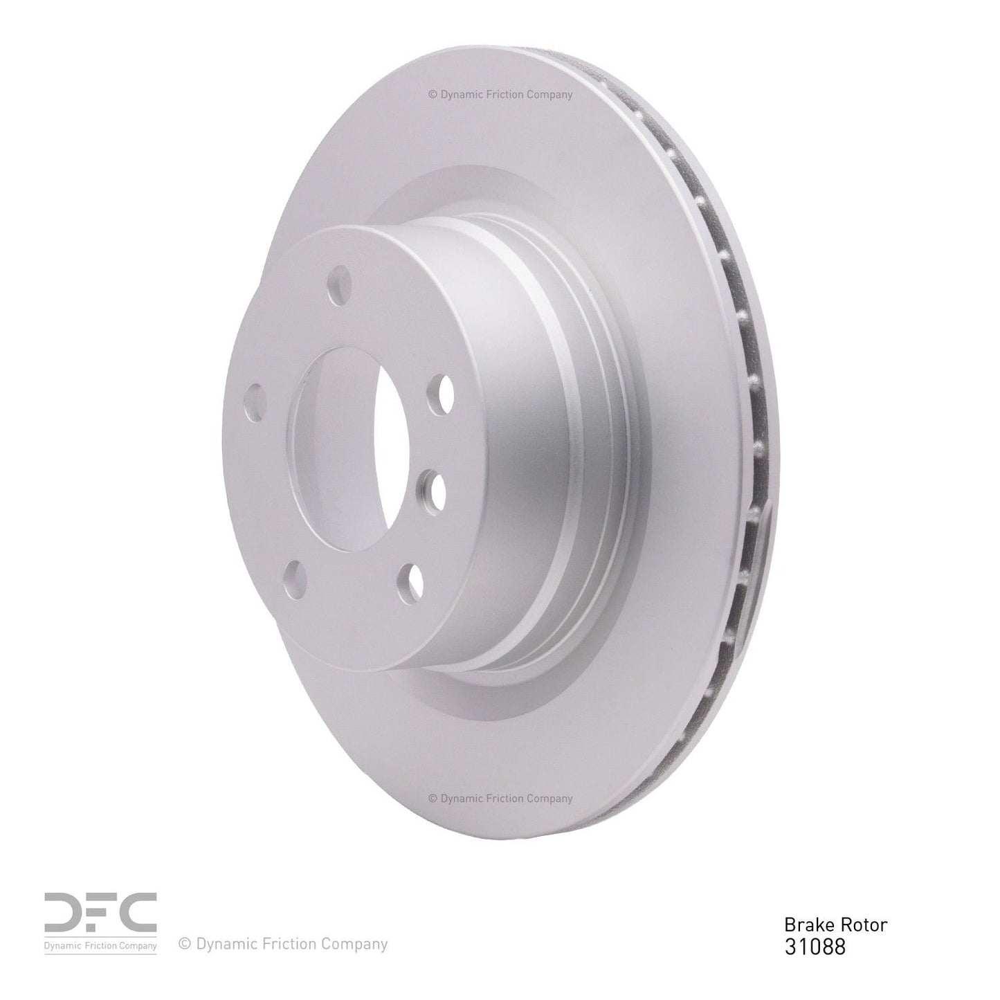 Dynamic Friction Company Disc Brake Rotor 604-31088