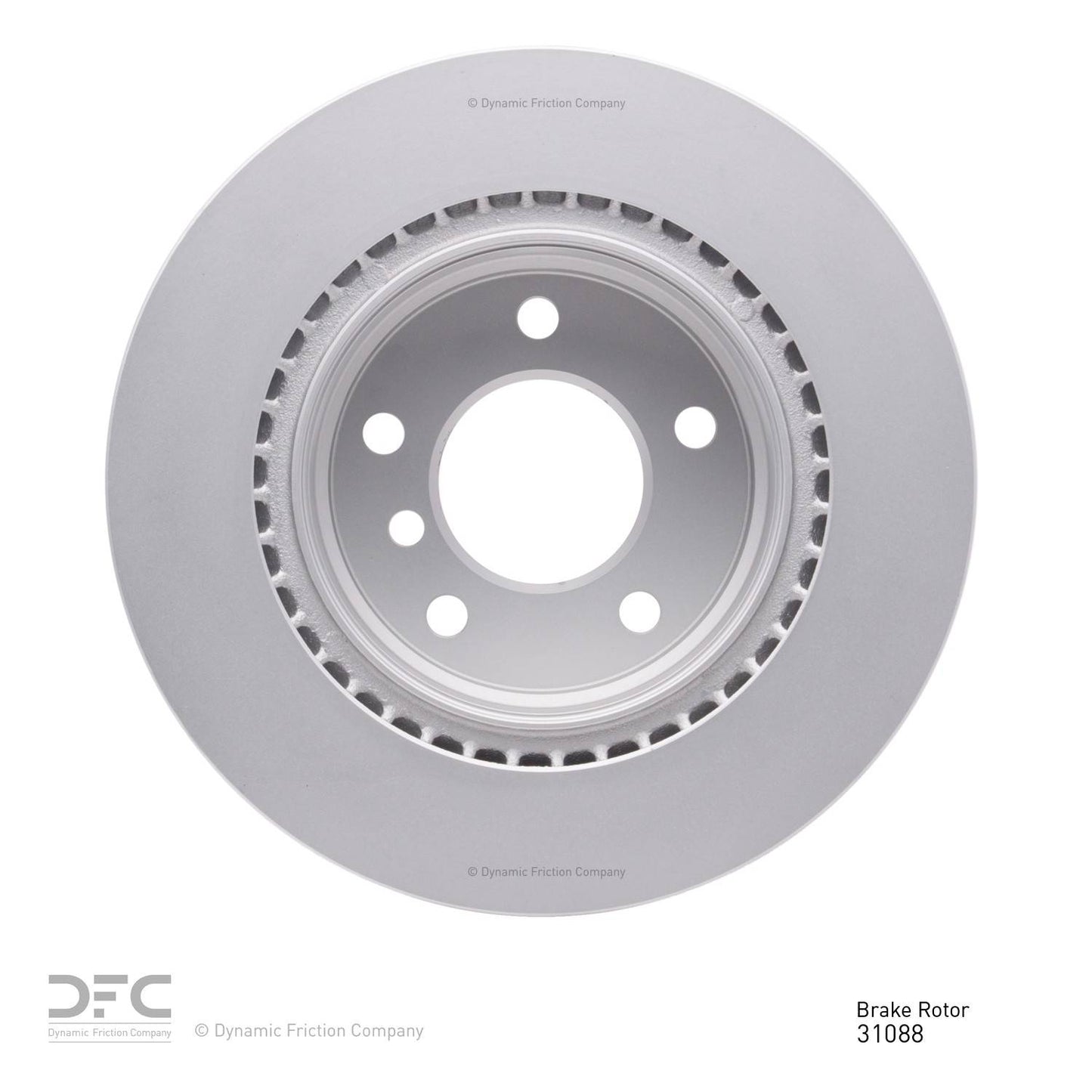 Dynamic Friction Company Disc Brake Rotor 604-31088