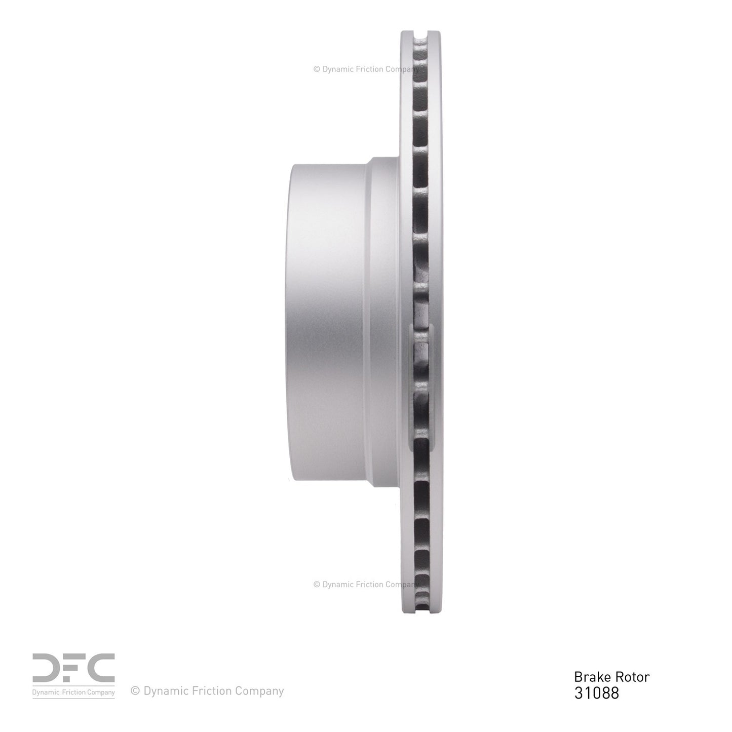 Dynamic Friction Company Disc Brake Rotor 604-31088