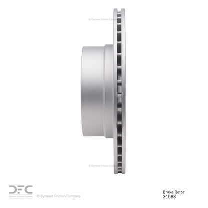 Dynamic Friction Company Disc Brake Rotor 604-31088