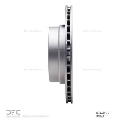 Dynamic Friction Company Disc Brake Rotor 604-31090