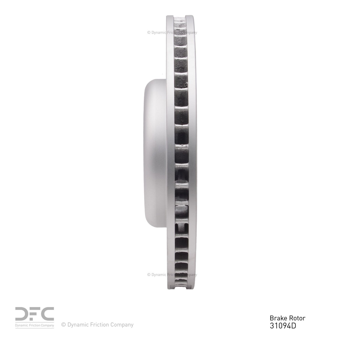 Dynamic Friction Company Disc Brake Rotor 604-31094D