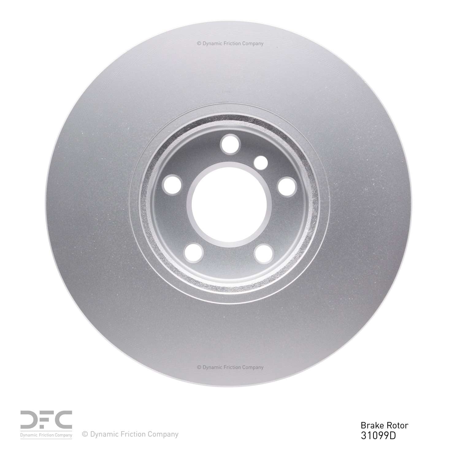 Dynamic Friction Company Disc Brake Rotor 604-31099D