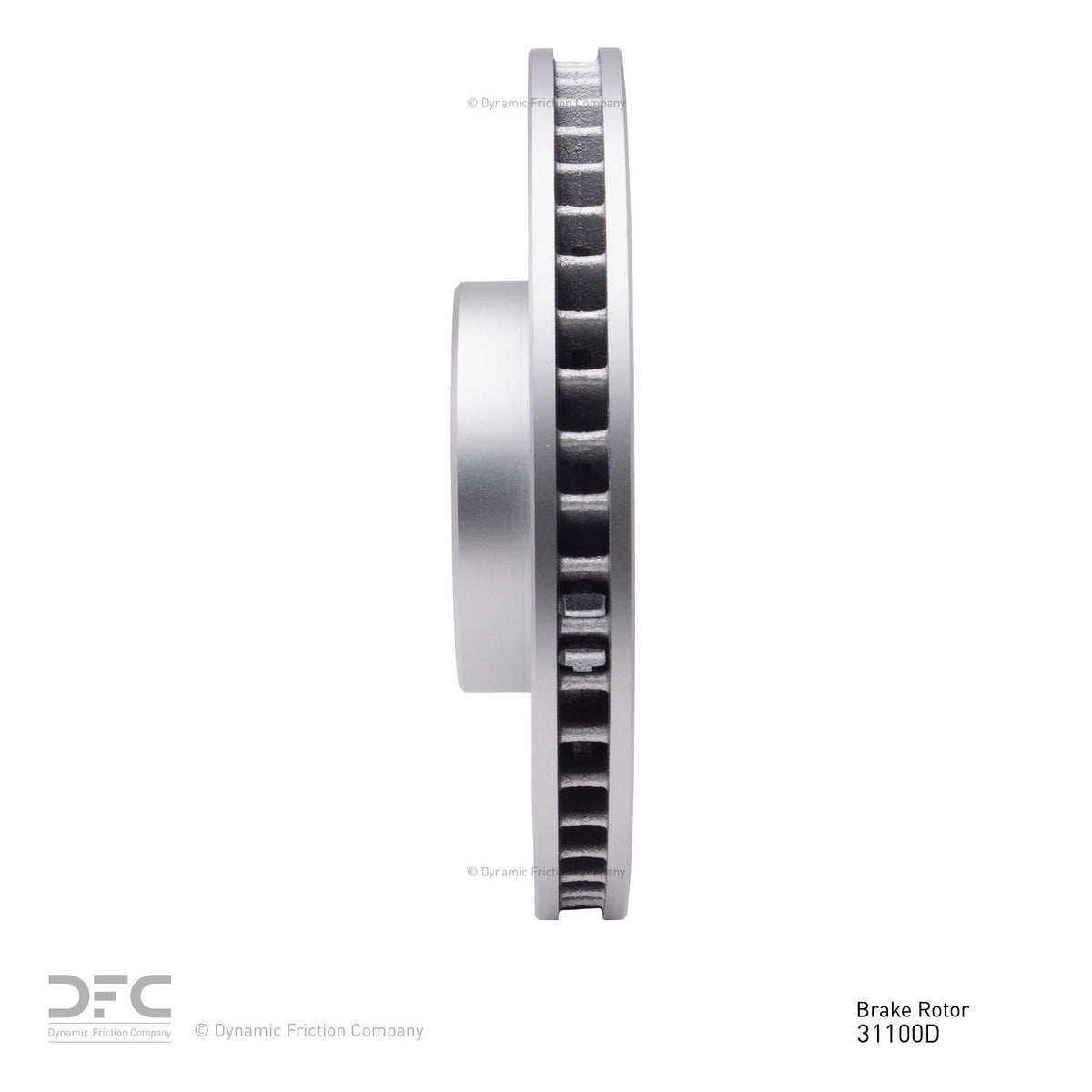 Dynamic Friction Company Disc Brake Rotor 604-31100D