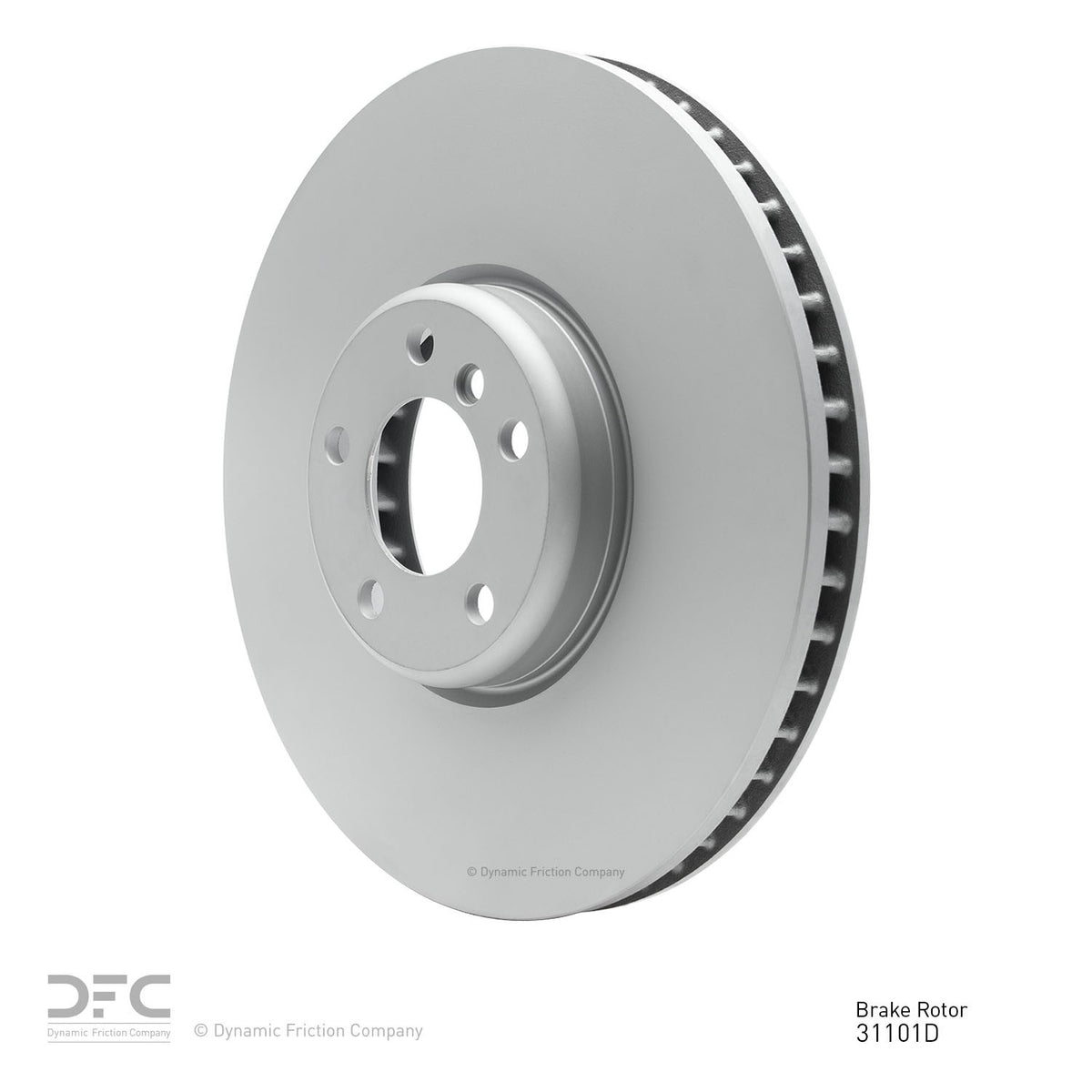 DFC 10-19 BMW 760Li Left Front GeoSPEC Coated Rotor 604-31101D