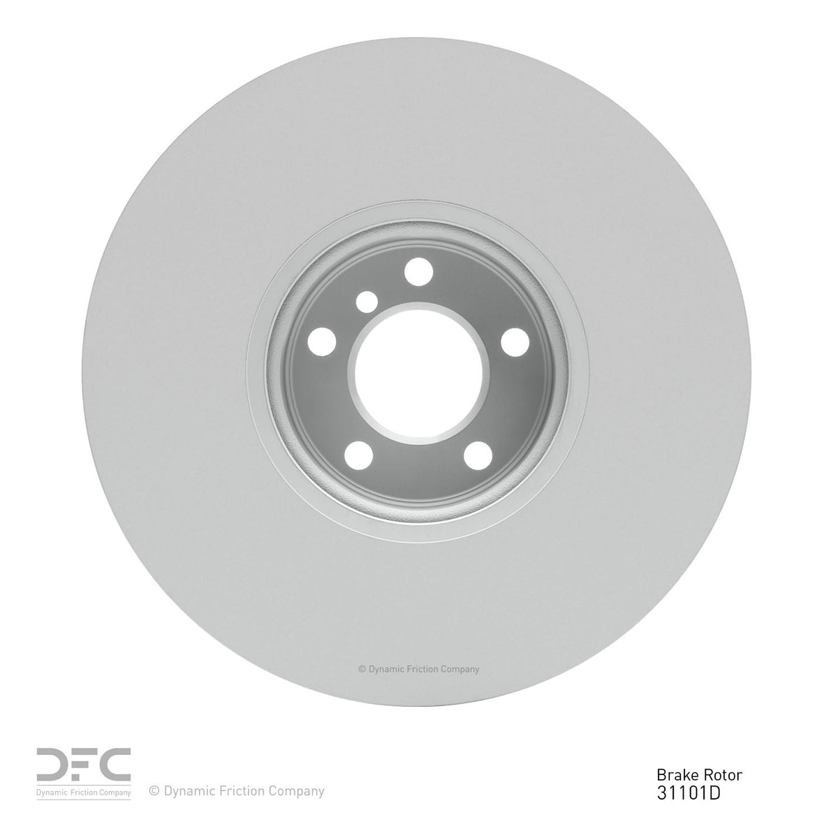 DFC 10-19 BMW 760Li Left Front GeoSPEC Coated Rotor 604-31101D