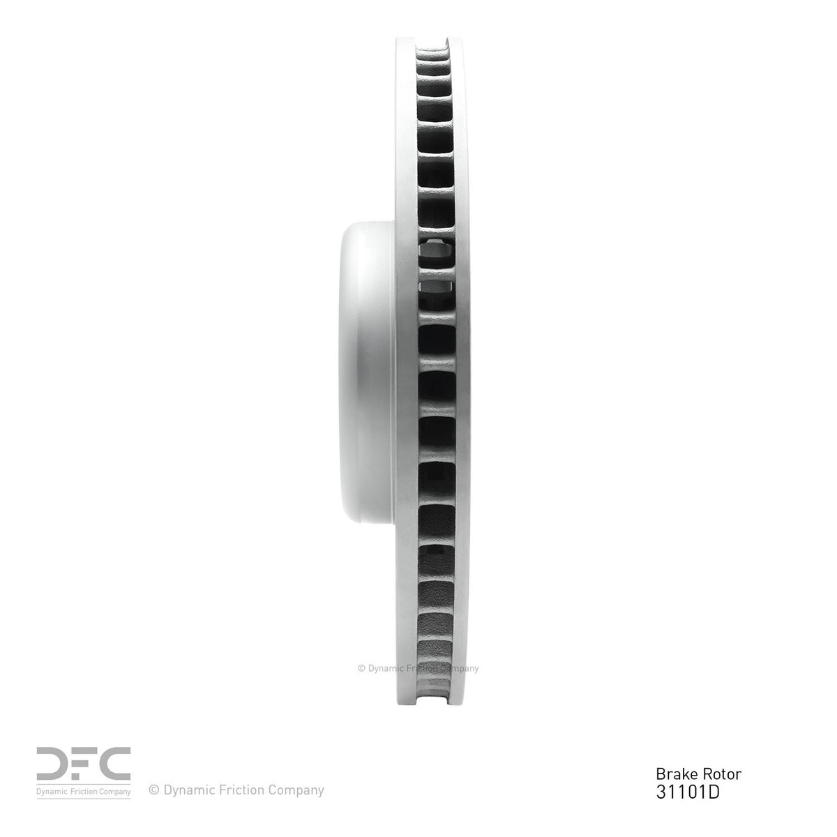 DFC 10-19 BMW 760Li Left Front GeoSPEC Coated Rotor 604-31101D