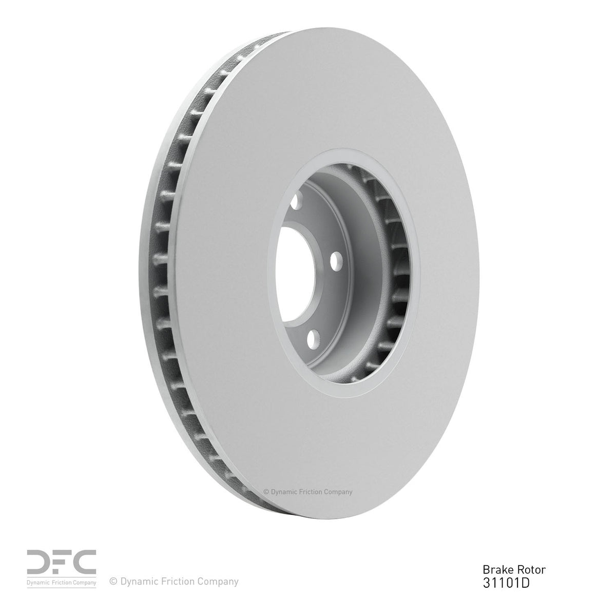 DFC 10-19 BMW 760Li Left Front GeoSPEC Coated Rotor 604-31101D
