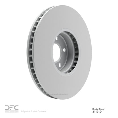 DFC 10-19 BMW 760Li Left Front GeoSPEC Coated Rotor 604-31101D