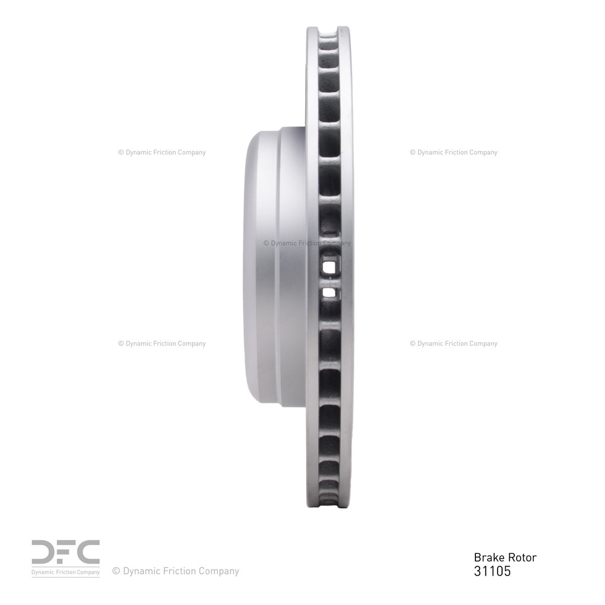 Dynamic Friction Company Disc Brake Rotor 604-31105