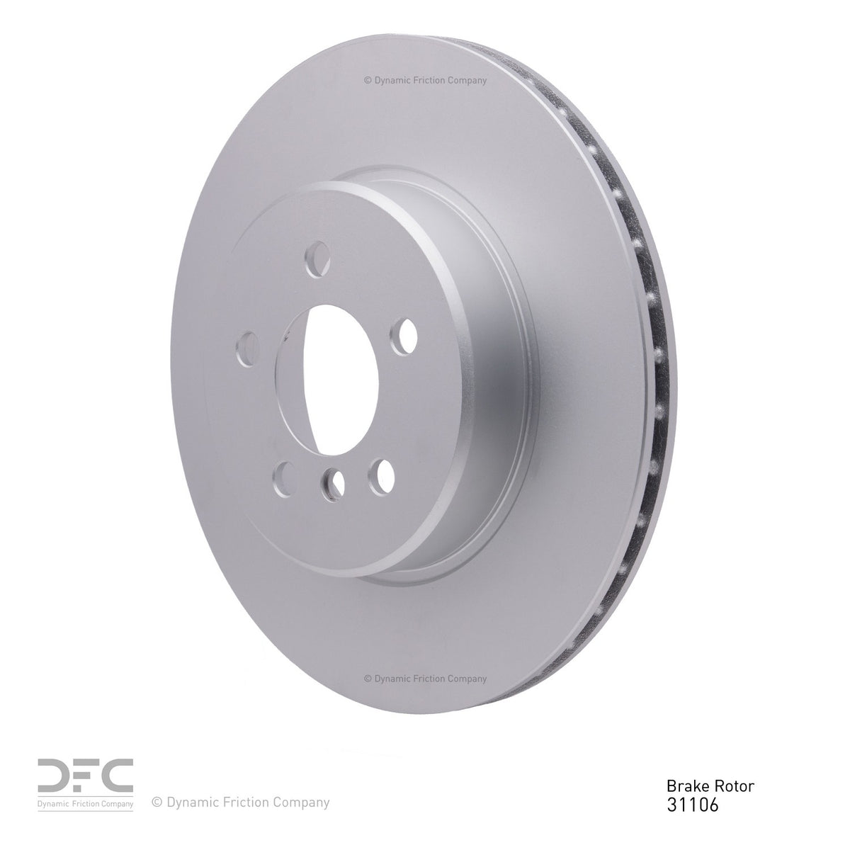 Dynamic Friction Company Disc Brake Rotor 604-31106