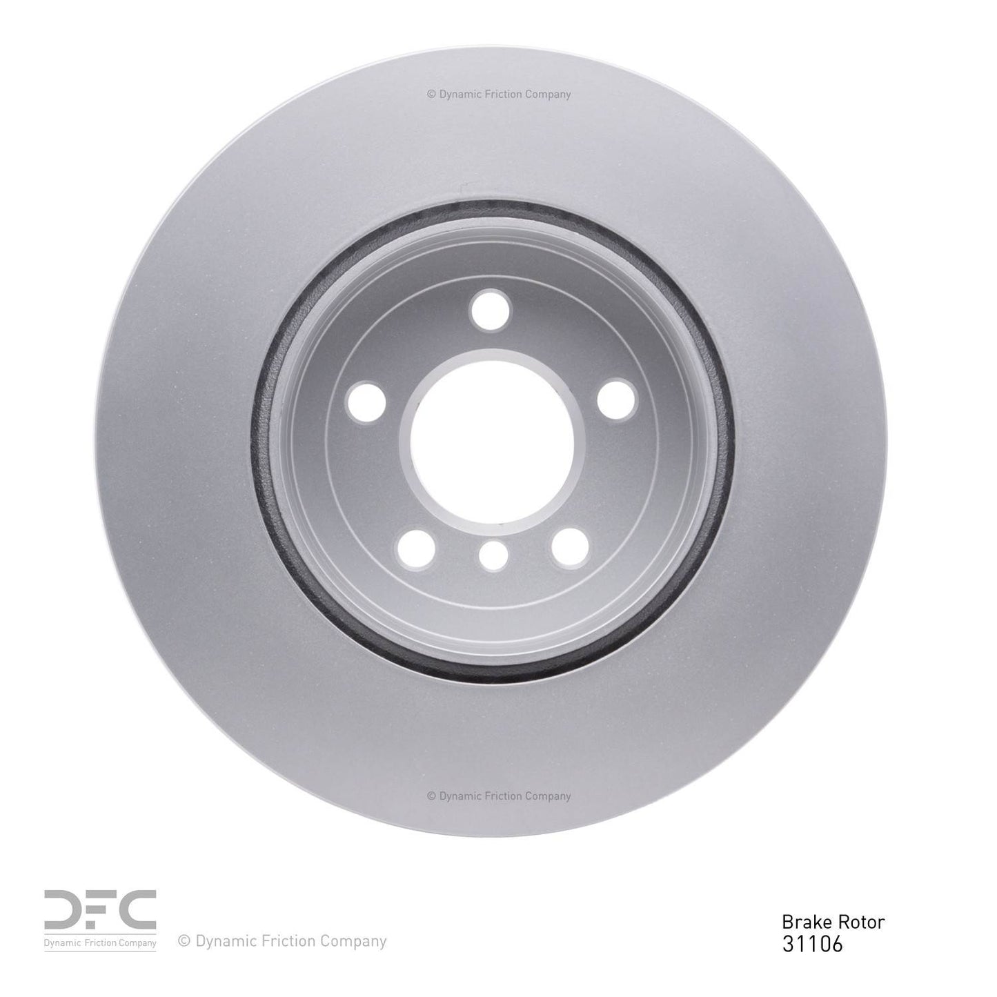 Dynamic Friction Company Disc Brake Rotor 604-31106