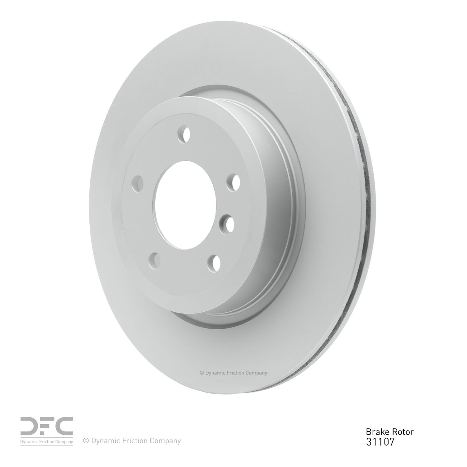 Dynamic Friction Company Disc Brake Rotor 604-31107